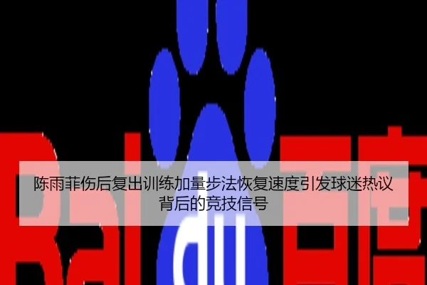 陈雨菲伤后复出训练加量步法恢复速度引发球迷热议背后的竞技信号